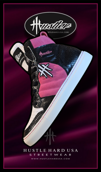 HustleHardUSA "HUSTLER No.7" All Leather Sneaker