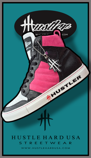 HustleHardUSA "HUSTLER No.7" All Leather Sneaker