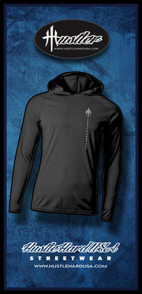 The HustleHardUSA Stealth Hooded Pullover