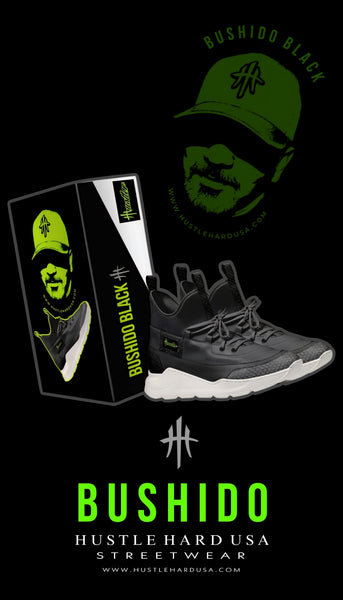 HustleHardUSA "BUSHIDO BLACK" Custom Sport HUSTLER