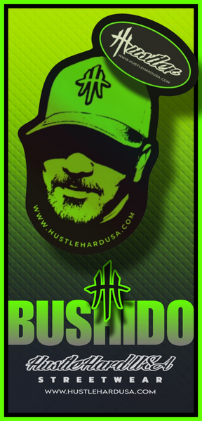HustleHardUSA "BUSHIDO BLACK" Custom Sport HUSTLER
