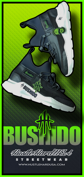 HustleHardUSA "BUSHIDO BLACK" Custom Sport HUSTLER