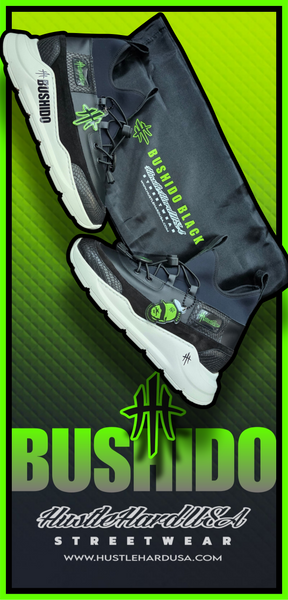 HustleHardUSA "BUSHIDO BLACK" Custom Sport HUSTLER