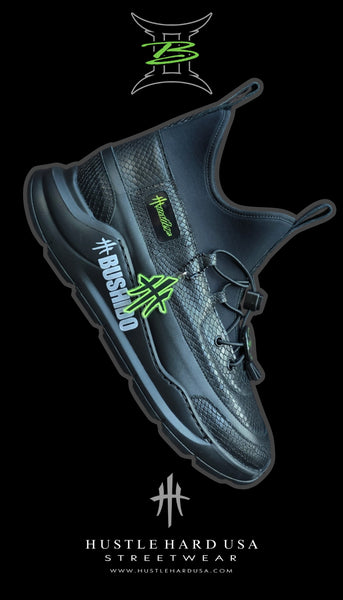 HustleHardUSA "BUSHIDO BLACK II" Custom Sport HUSTLER