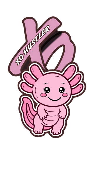 HustleHardUSA "XO HUSTLER" (AXOLOTL) Custom Hustler High