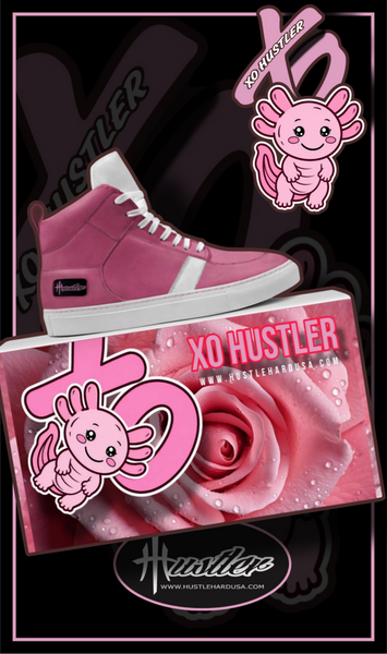 HustleHardUSA "XO HUSTLER" (AXOLOTL) Custom Hustler High