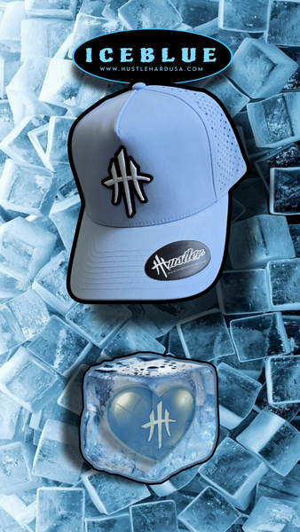 HustleHardUSA "ICEBLUE" HUSTLER Custom Lid