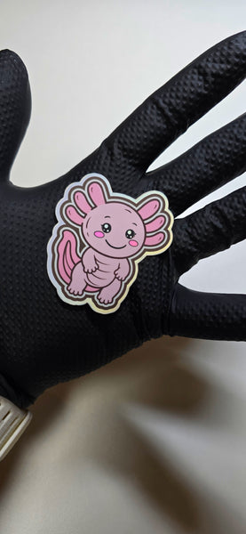 "Lil' XO" (AXOLOTL) Vinyl Hollographic Sticker
