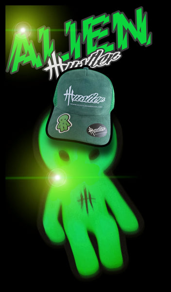 HustleHardUSA "ALIEN" Sticker