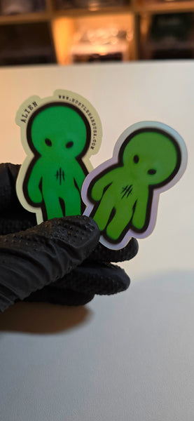 HustleHardUSA "ALIEN" Sticker