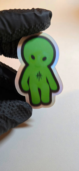 HustleHardUSA "ALIEN" Sticker