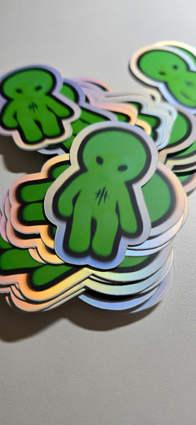 HustleHardUSA "ALIEN" Sticker