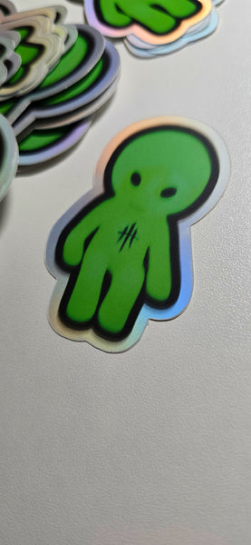 HustleHardUSA "ALIEN" Sticker