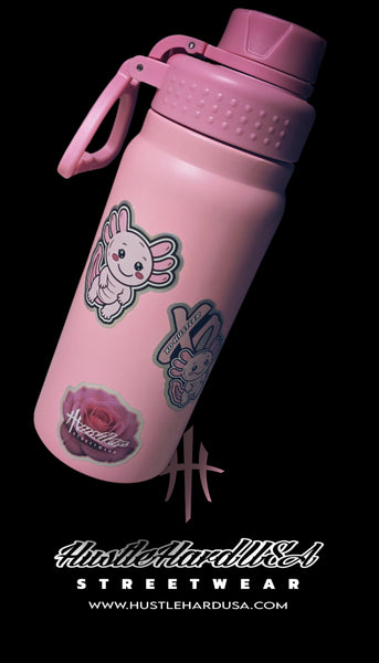 HustleHardUSA "LIL XO" Insulated Water Bottle