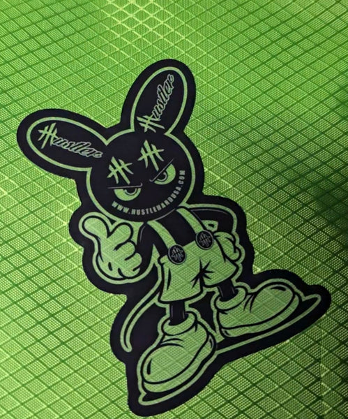 "The HUSTLE" Translucent Sticker