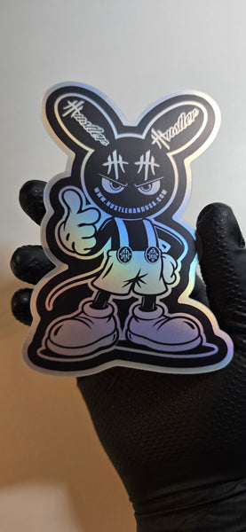 "The HUSTLE"  5" Holographic Sticker