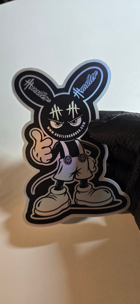 "The HUSTLE"  5" Holographic Sticker