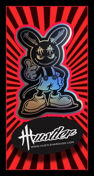 "The HUSTLE"  5" Holographic Sticker