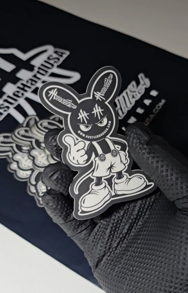 "The HUSTLE" Translucent Sticker