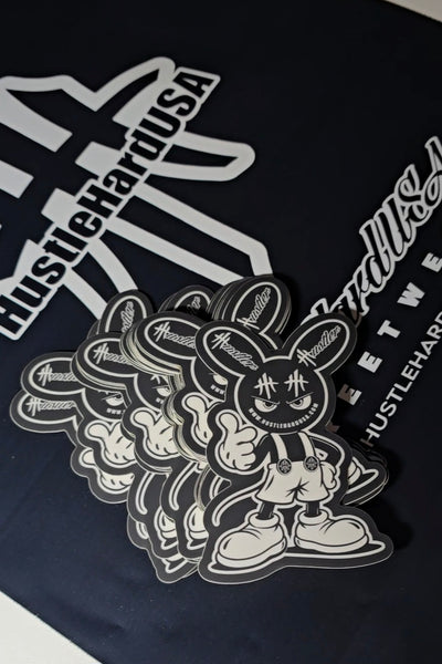 "The HUSTLE" Translucent Sticker
