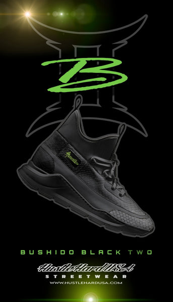 HustleHardUSA "BUSHIDO BLACK II" Custom Sport HUSTLER