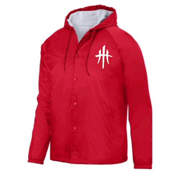 HustleHard Water Repellent Hooded Jacket