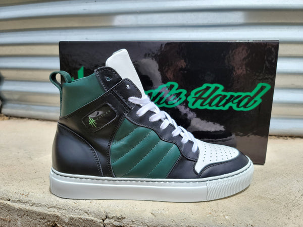 HustleHardUSA "Hustler No. 8" Custom High Top Sneaker