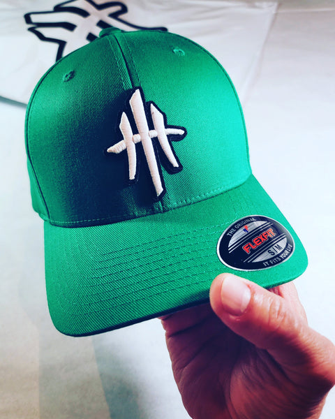 HustleHard Pepper Green Fitted Lid