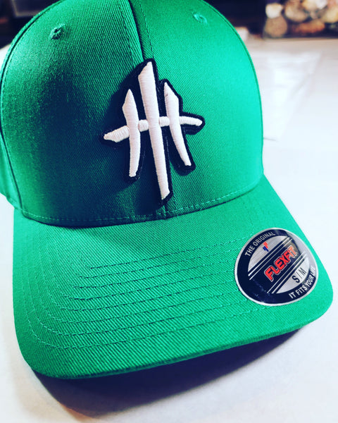 HustleHard Pepper Green Fitted Lid