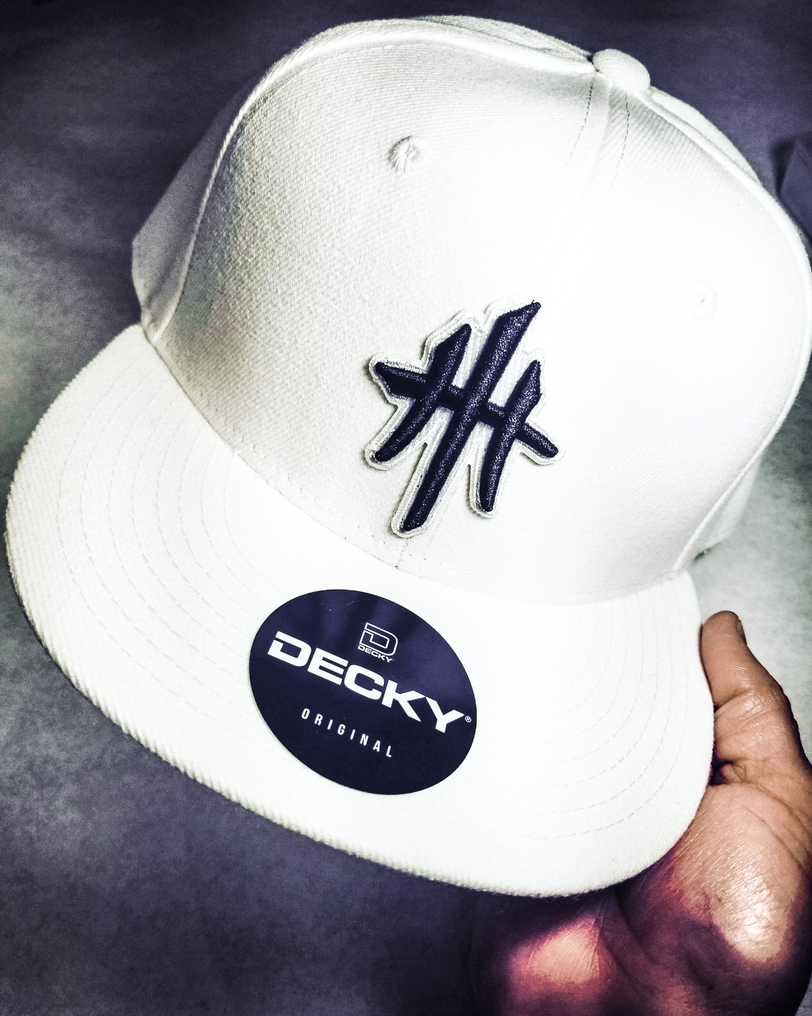 HustleHard Retro Decky Snapback