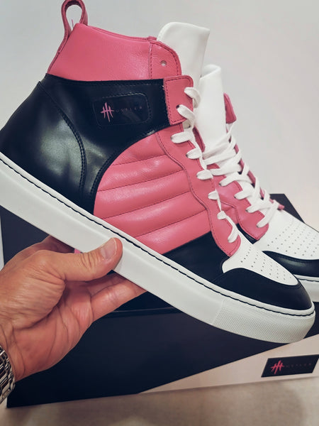 HustlehardUSA "Hustler No. 1" Custom High Top Sneaker