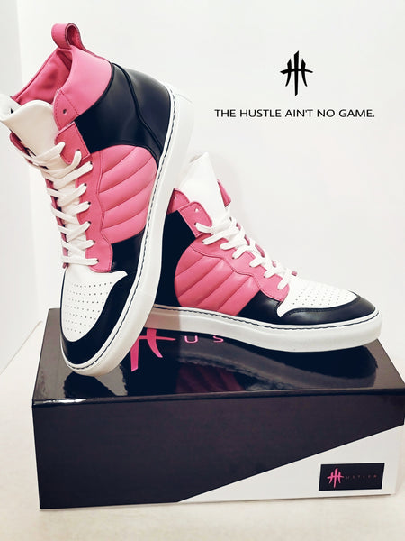 HustlehardUSA "Hustler No. 1" Custom High Top Sneaker