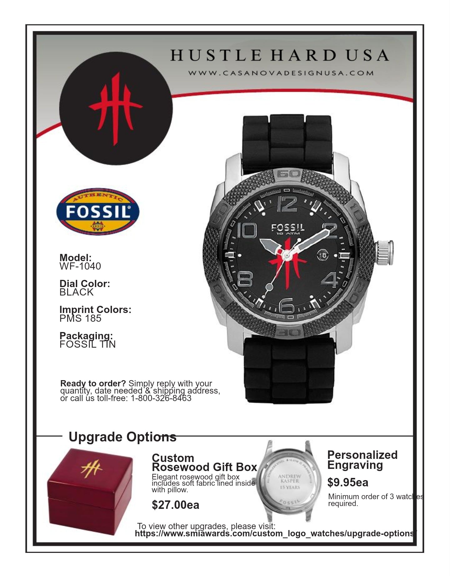 The HustleHardUSA Sport Watch