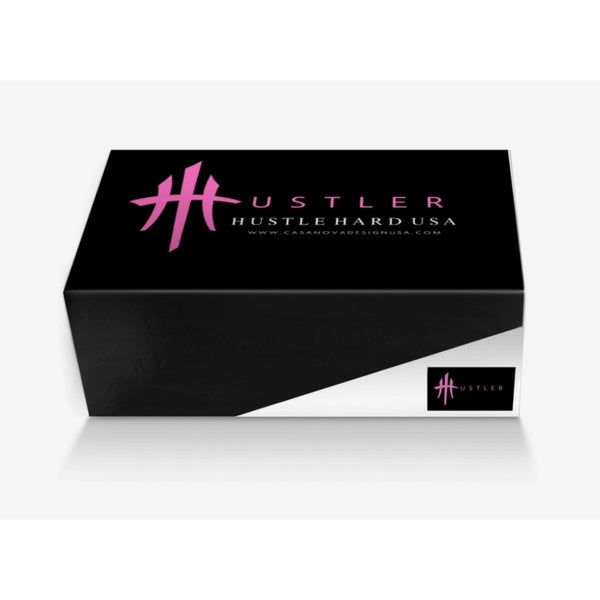 HustleHardUSA "HUSTLER No.7" All Leather Sneaker