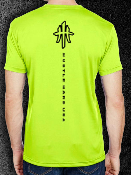 The HustleHardUSA LIME GREEN NFTee