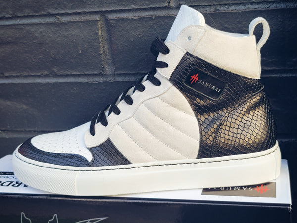 HustleHardUSA SAMURAI (S1) Custom Leather Sneakers