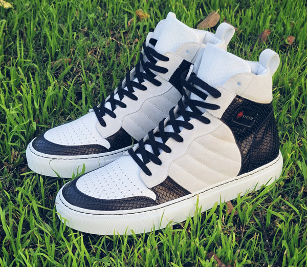 HustleHardUSA SAMURAI (S1) Custom Leather Sneakers