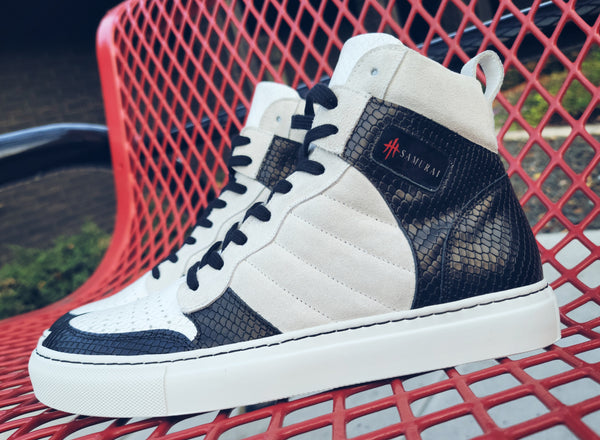 HustleHardUSA SAMURAI (S1) Custom Leather Sneakers