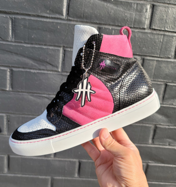 HustleHardUSA "HUSTLER No.7" All Leather Sneaker