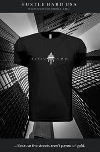 HUSTLEHARD Black Tee