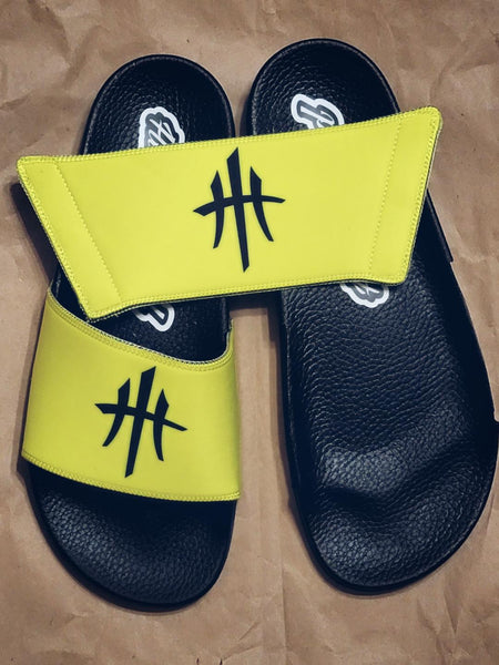 HustleHardUSA "SLIDE HUSTLE" CUSTOM SLIDES (MEN'S PURCHASlNG LINK)