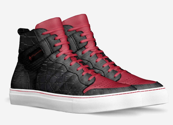 HustleHardUSA "RONIN" Custom Leather Sneakers (Samurai Line)