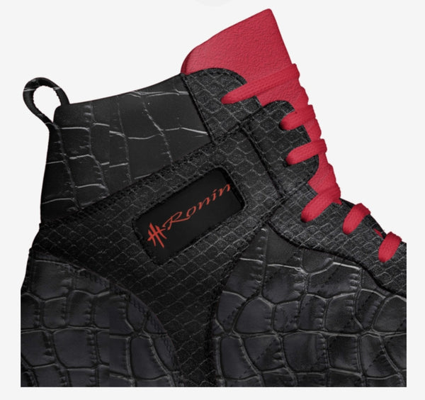 HustleHardUSA "RONIN" Custom Leather Sneakers (Samurai Line)